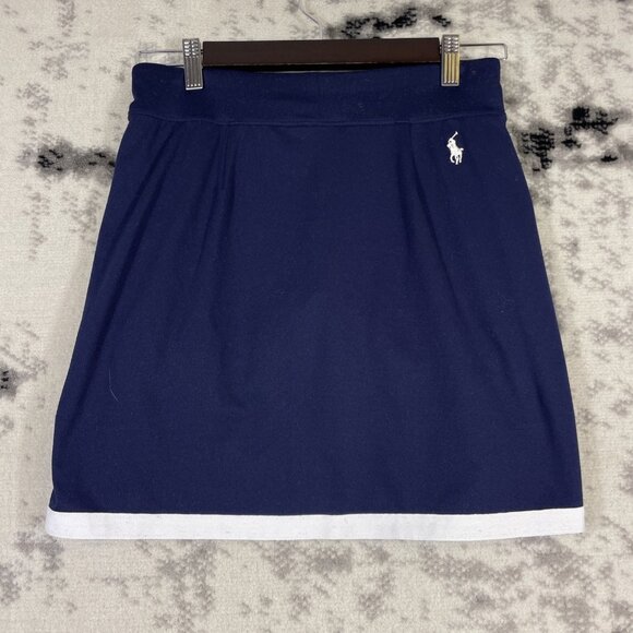 Ralph Lauren Golf Mini Skort Womens Size Extra Small Blue Tennis Golf Preppy - Picture 1 of 14